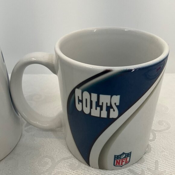 Indianapolis Colts Coffee Mug Set/2 NFL - Picture 2 of 9